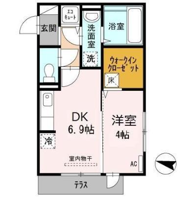 TREBINA AYAKA（103） 間取り図画像