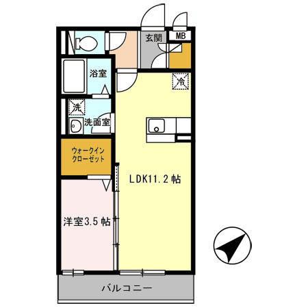 リヴェール文珠橋（102） 間取り図画像