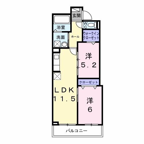 ヒカルサ大阪巽西（302） 間取り図画像