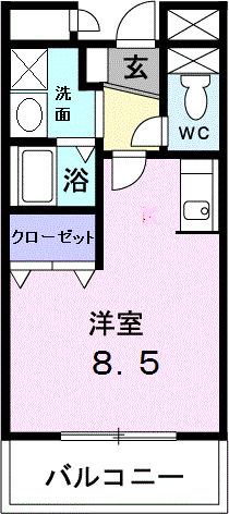 リーヴァ　神石（307） 間取り図画像
