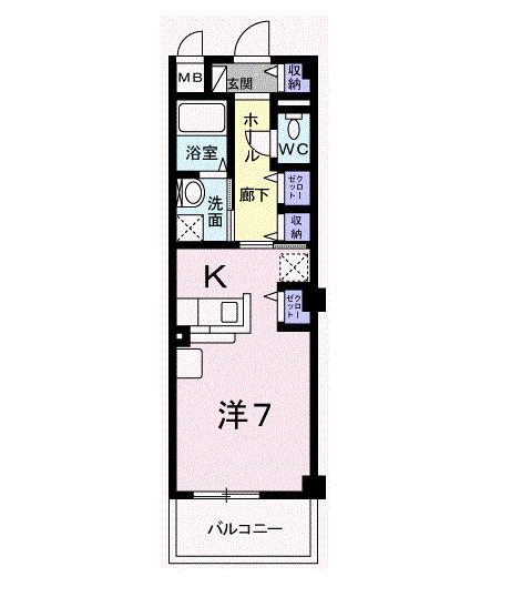 サニーキャンプ東雲Ⅱ（103） 間取り図画像