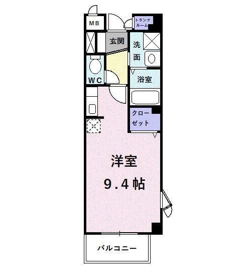 プリンスコート（201） 間取り図画像