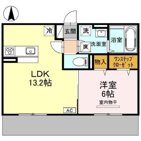 ル・フルーレ（102） 間取り図画像