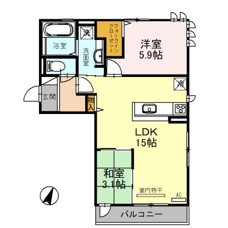  間取り図写真