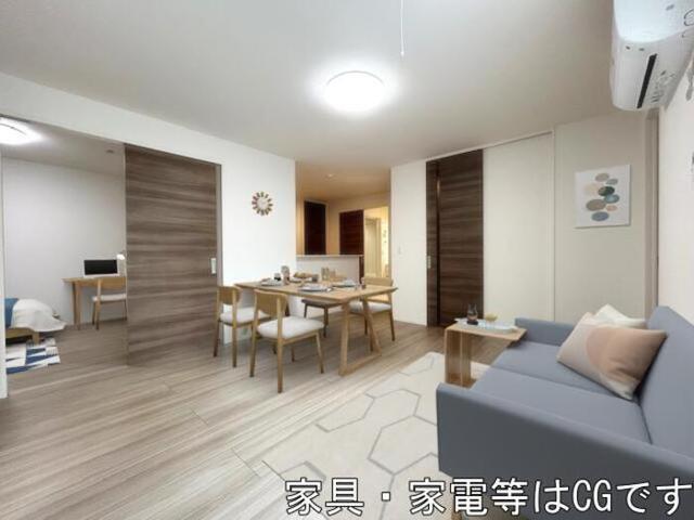 Clashist清水丘　West（201） リビング