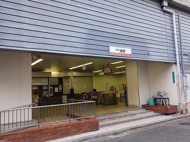 南海本線湊駅：800m