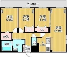  間取り図写真