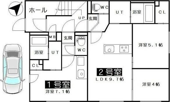 TRIPLE　M　(トリプルエム) 間取り図画像
