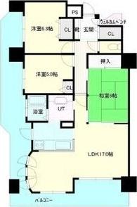 ダイアパレス南白石台 間取り図画像