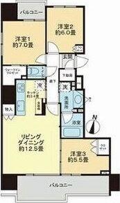 シティハウス円山（1004） 間取り図画像