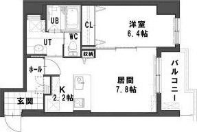 オルムドグランメール大通（902） 間取り図画像