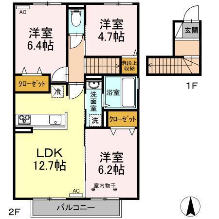 望（201） 間取り図画像