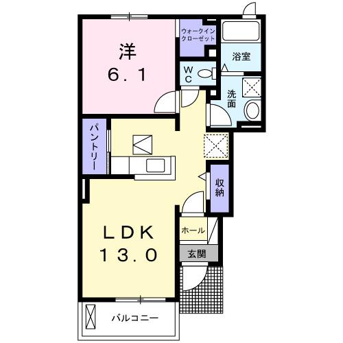 ＭＹ　Ｓｔａｒ　Ｓ（102） 間取り図画像