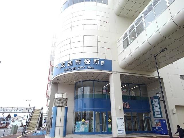 筑西市役所：450m