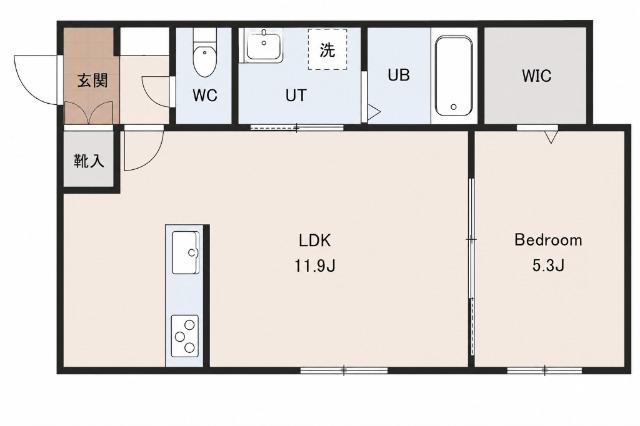 深堀町新築アパート（仮）（205） 間取り図画像