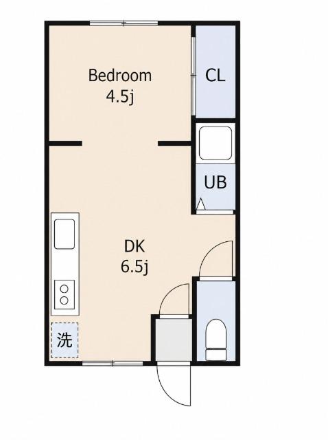 コーポ春日（2-A） 間取り図画像