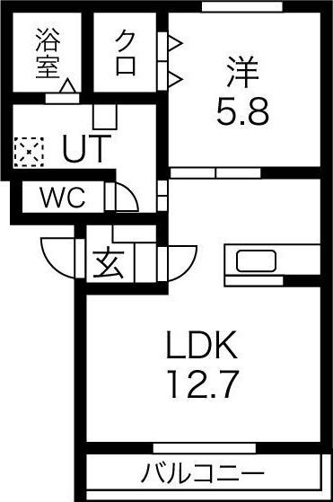 アレグリア（402） 間取り図画像