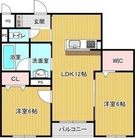 レジデンス大縄町（101） 間取り図画像
