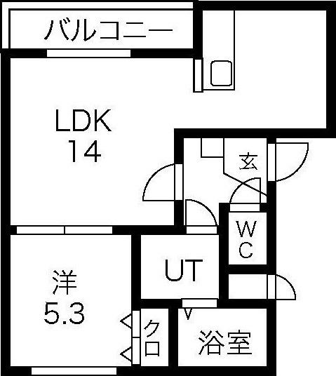 ステラ桔梗（203） 間取り図画像