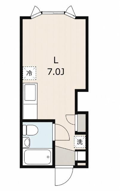 美原マンション（203） 間取り図画像