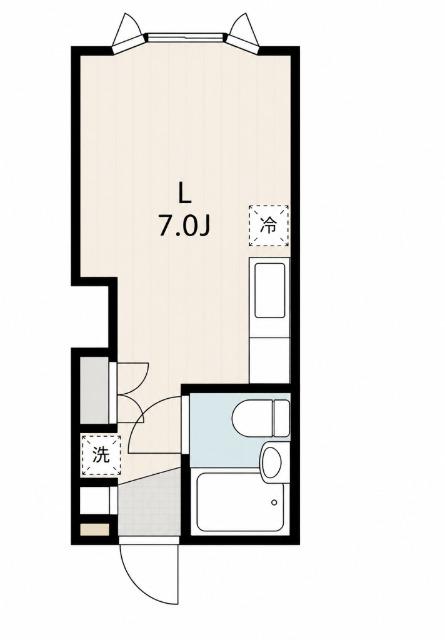 美原マンション（206） 間取り図画像