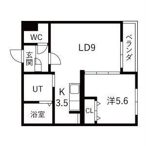 インフィニティ宮前（204） 間取り図画像