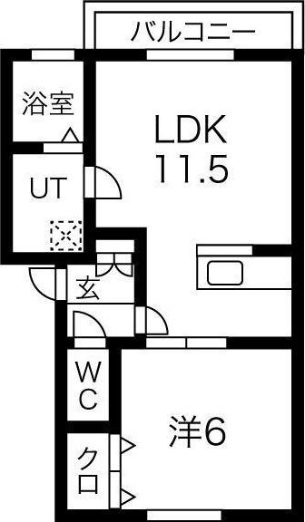 コメット（302） 間取り図画像