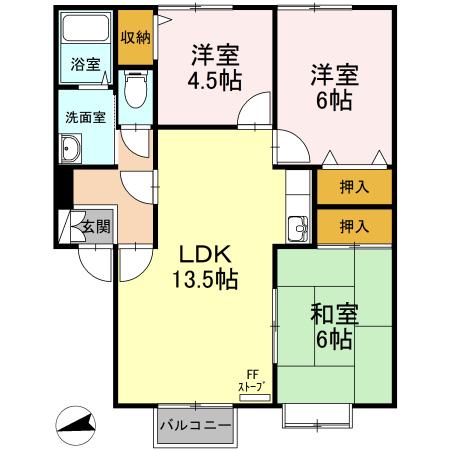  間取り図写真
