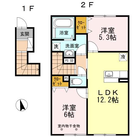  間取り図写真