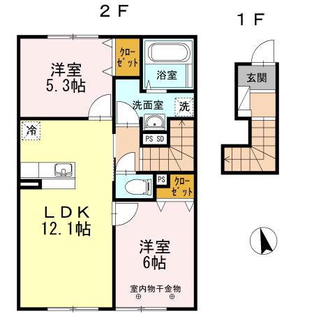  間取り図写真