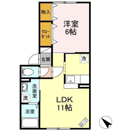 ケンパレスＡ棟（101） 間取り図画像