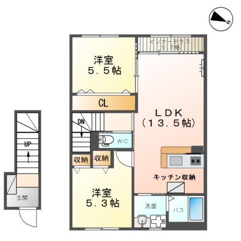  間取り図写真