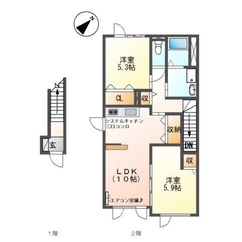  間取り図写真