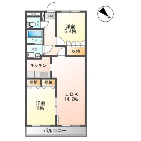 スワローズネスト 間取り図画像