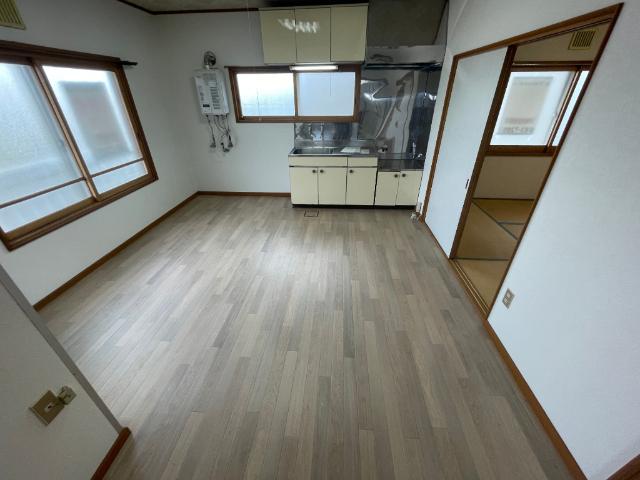 北斗市久根別アパート リビング
