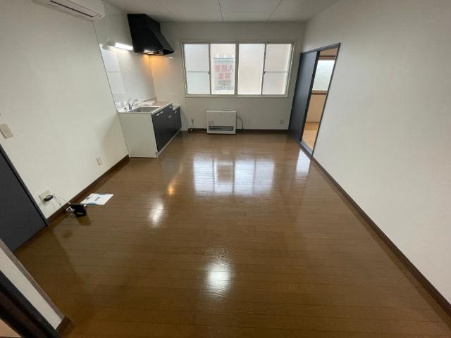 北斗市七重浜アパート リビング