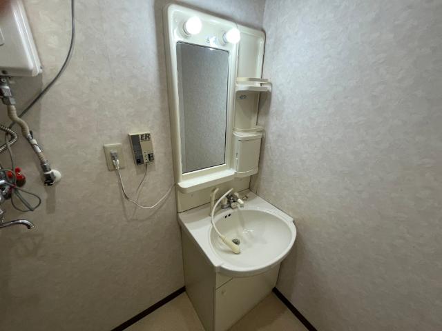 北斗市七重浜アパート 洗面