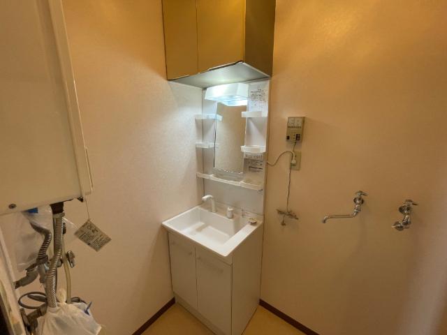 北斗市七重浜アパート 洗面