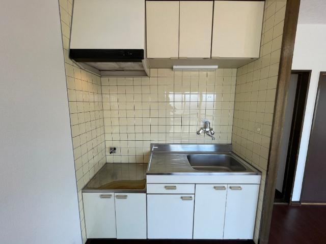 北斗市七重浜アパート キッチン