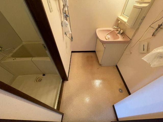 北斗市七重浜アパート 洗面