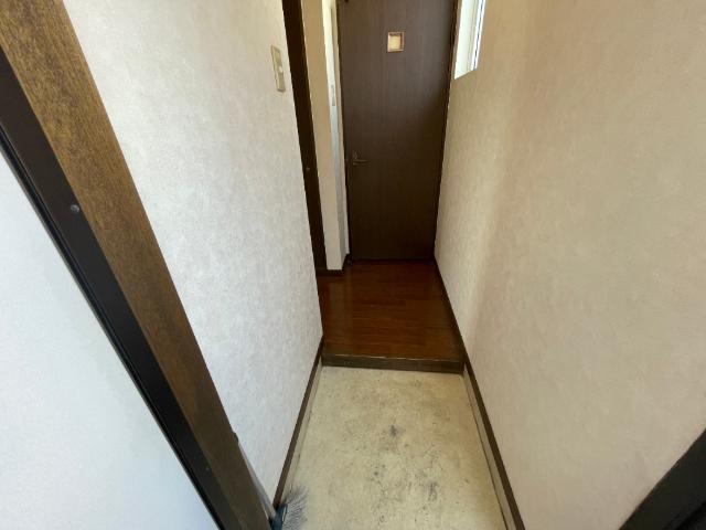 北斗市七重浜アパート 玄関