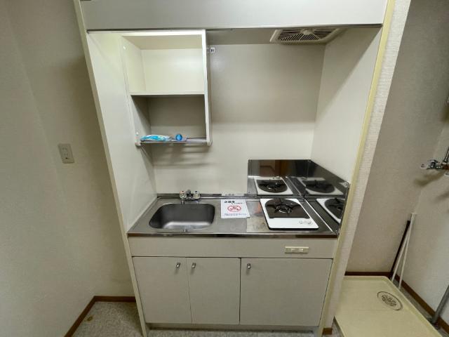 函館市美原アパート キッチン