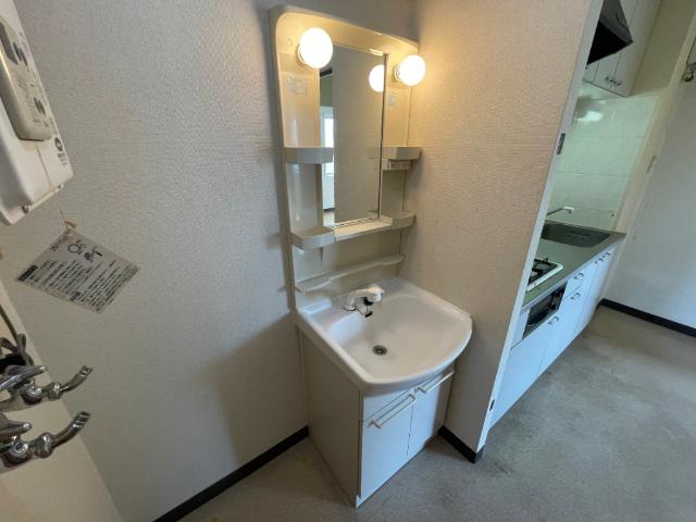 函館市湯川町マンション 洗面