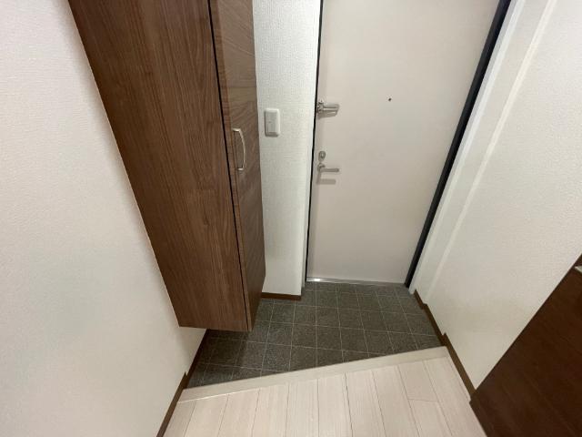 函館市日吉町マンション 玄関