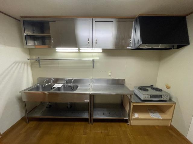 函館市美原アパート キッチン