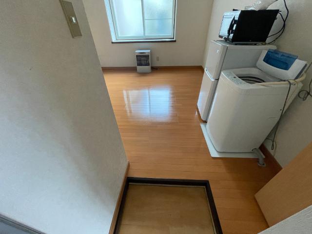函館市亀田町アパート 玄関