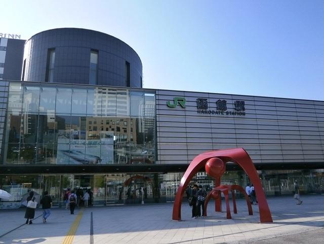 ＪＲ函館駅：1000m