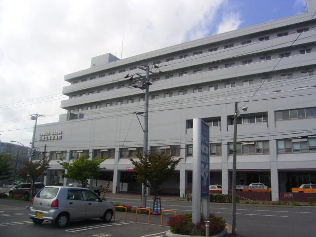 五稜郭病院：900m