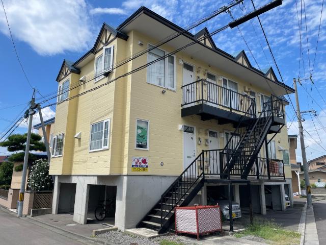 函館市美原アパート 外観