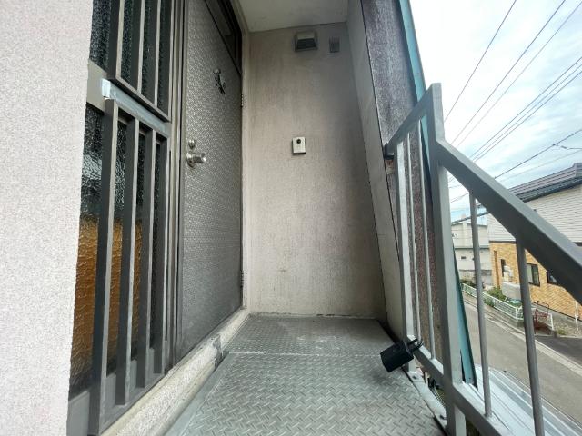 函館市美原アパート エントランス
